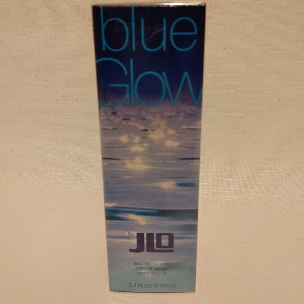 RARE Jlo Blue Glow 100ml 3.4 fl oz Fragrance NIP SEALED Jennifer Lopez J.lo JLO